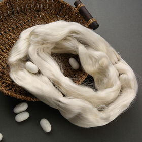40/44 Hank Pure Silk Elastic Knitting Yarn