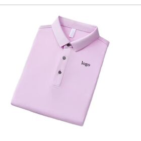 Großhandelsbestellung 100% Polyester 200gsm Polohemd mit kurzen Ärmeln und individuellem Logo für die Arbeit