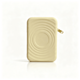 MagSafe Magnetischer Silikon Wellen-Kartenhalter, Macaron-Farbe Kleine Geldbörse Kompatibel für iPhone und Magnet Hülle