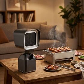 Ventilateur Extracteur de Fumée Portable pour Hotte de Table de Cuisine, Barbecue et Fondue