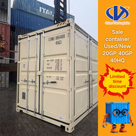 Ready Stock Available Second Hand 20GP 40HQ Cargo Containers Cost Effective Viable Options for Site Warehouse Construction Project