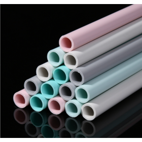 Aduana industrial electrónica neumática del aparato electrodoméstico del aire Tubería colorida transparente flexible 8x5m del PVC para el aceite del agua