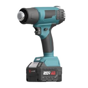 En gros OEM 18V Alimenté Par Batterie Sans Fil Industriel et BRICOLAGE Grade 550 Température 200 L/min Flux D'air En Plastique Outil De Soudage