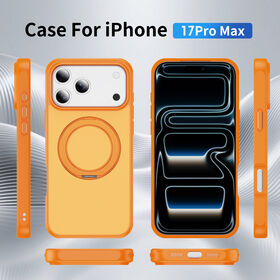Magnetic Phone Case Mental Bracket Hybrid Mobile Phone Cases for iPhone 17 Pro Max