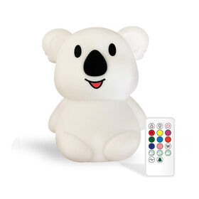 Silicone Koala Night Light 9 Color Led Design With Remote Control Cute Decorative Club Room Night Lights