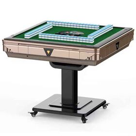 Four Holes Fully Automatic Electric Mahjong Table