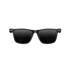 Lunettes Intelligentes Interactives à Voix IA pour Bureau, Voyages d'Affaires, Extérieur, Audio Bluetooth Musique Appels, Contrôle Tactile, Lunettes Étanche