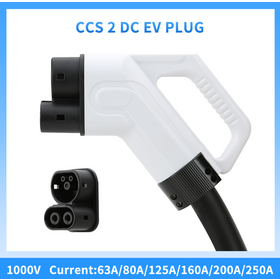 Conector IEC CCS2 HP de 63A/80A/125A/160A/200A o Cargador DC OEM Personalizado con Cable de 5m