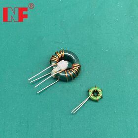 T6 Miniatur Ringkernspule Handgewickelt mit radialen Anschlüssen, Radial-Leaded-Induktor, Drahtgewickelte Spule, Ringkern-Drossel