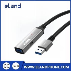 USB 3.0 Aktives Repeater-Verlängerungskabel mit vergoldeten Steckverbindern und 5 Gbit/s Datenübertragung für verbesserte Signalintegrität