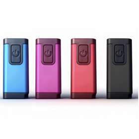 Mini LED Portable Pocket Keychain Flashlight USB Rechargeable Emergency Warning Light Torch for Camping Hiking Travel