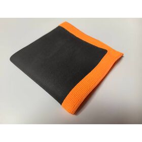Toalha de argila automática, pano detalhador, amarelo escuro, mistura 80/20, 30x30cm, excelente detergência, alta qualidade, barra de argila, argila 2.0, laranja