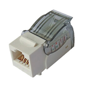Jack Keystone UTP Cat5e/Cat6/Cat6a Type sans outil - Connecteur RJ45 sans outil
