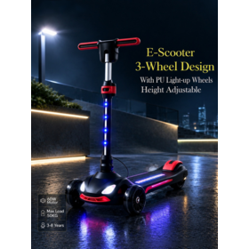 Faltbarer 3-Rad-Tretroller für Kinder und Kleinkinder, Kinder-Fußpedal-Roller, grenzüberschreitender Roller, Fabrik-Großhandelsexport