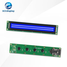 Russe Caractère LCD Écran SJXD4002A-IIC STN Négatif COB Module Surligner rétro-éclairage led 40X2 dot matrix LCD affichage écran