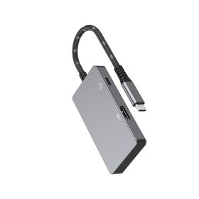 5-in-1 USB-C Hub 4K@60Hz HDMI PD 100W Schnellladung USB 3.2 10Gbps Hochgeschwindigkeits-Datenübertragung Dockingstation ODM OEM Hersteller