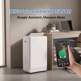 JJPRO Greenfly High Efficiency Home Basement Moisture Removal Portable Dehumidifier