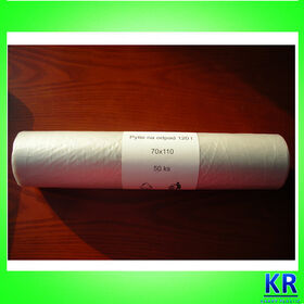 Industrial HDPE/LDPE Trash Bags on Rolls - Heavy-Duty Liners for Commercial Waste Management
