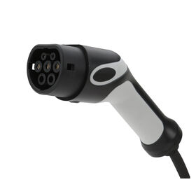 Prise Chargeur EV Femelle IEC62196-2 32A 3 Phases T2 avec Câble de 5M pour Voiture