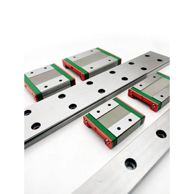 HLTNC HGR15 HGR20 Square Linear Guide Rail, HGH20CA HGW20CC Flange Slider Block Carriages for CNC Router Engraver