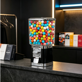 Commercial Coin Operated Gumball Capsule Toy Vending Machine