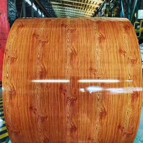 Wood Grain Impresso PPGI Steel Coil for Indoor Teto Decoração