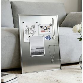 Mais novo aço inoxidável magnético pintura decorativa lembrança foto armazenamento pendurado Frame