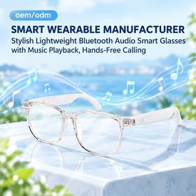 Fabricant OEM/ODM de Vêtements Intelligents - Lunettes Intelligentes Audio Bluetooth Élégantes et Légères avec Lecture de Musique, Appel Mains Libres
