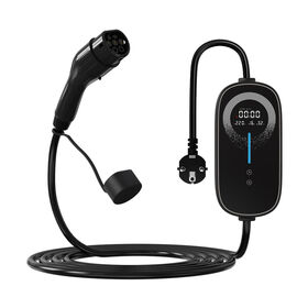 Portable EV Charger Type 2 GB/T Type 1 NACS 3.6kW 7kW with APP Control Custom Face Sticker for Home Travel OEM ODM