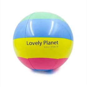 Bola Pantai Tiup PVC Logo Kustom, Mainan Bola Pantai Promosi