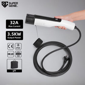 Smart Integrated EV Charger Portable Type 2 Type 1 GB/T 3.6kW 7kW Adjustable Current Scheduled Charging APP Control Importer Order