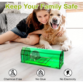 Wholesale Reusable Humane Mouse Trap for Indoor Outdoor Home Garden