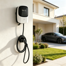 Smart Type 2 AC EV Charger 7kW 32A Level 2 Wallbox Charging Station for Home and Commercial Electric Vehicle with OEM ODM Service
