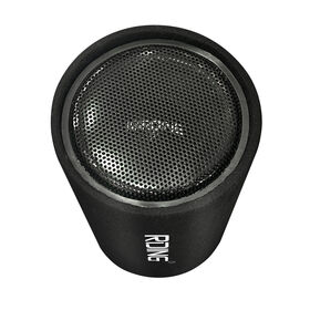 Wholesale 8/10/12 inch Boom box Car Speaker 80/100/120W Sub Woofer Bass Sound built in amplifier tunnel shape
