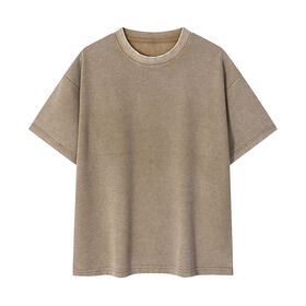 Men's and Women's Matching Waffle-Style Casual Short-Sleeved T-Shirt