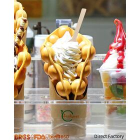 Biodegradable Birch wooden Ice Cream Spoon Eco Friendly for Restaurants and Parties FSC FDA LFGB China Direct Factory