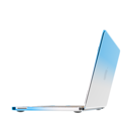 Claro a Indigo fade huella digital resistente caso para MacBook Neo 13 2026 A3404 slim fit cubierta