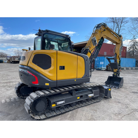 Reliable Performance XE80U 9.5 Ton Compact Crawler Excavator Hydraulic Digger for Site Excavation