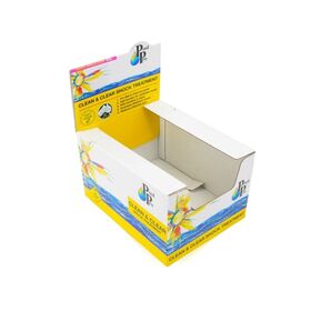 Custom Wholesale Standing Corrugated Display Box for Household Merchandise Shipping