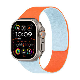 1 Doble Colors Magnetic Band for Iwatch Series Silicone Sport Strap for Iwatch S11 Magnetic Silicone Band with Lychee Grain Design