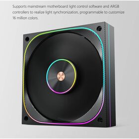 SOEYI 120mm ARGB PC Case Fan High Static Pressure Silent Cooling Fan Radiator For Computer Case