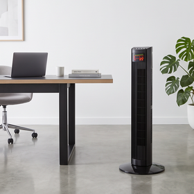 Ventilador de Torre de 32" com 3 Modos, Temporizador de 7,5 Horas e Controle Remoto - Ventilador Slim TF-32R-3