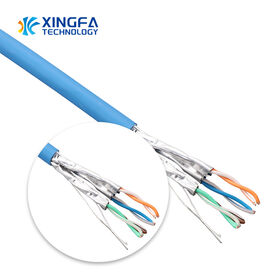 Cat6A U/FTP Ethernet Cable 4 Pairs Solid Bare Copper w 500MHz 10Gbps,