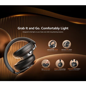 ODM Supplier Wholesale True Wireless 60dB Adaptive ANC Headphone 10-Mic Array & 8-Mic Hybrid ANC 100H Playtimes Spatial Audio