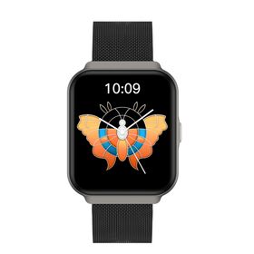 OEM/ODM Ultra Mince 1.85 Pouce AMOLED Bluetooth Appelant Montre Intelligente En Alliage D'aluminium Fréquence Cardiaque Sommeil Fitness Tracker pour Usage Quotidien