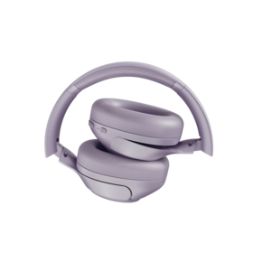 Produsen OEM/ODM Grosir Headphone Over-Ear Hybrid 43dB ANC Noise Cancelling, Waktu Putar 60 Jam, 3 Mikrofon dengan AI untuk Kejelasan Panggilan