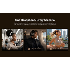 Produsen B2B Grosir Headphone True Wireless 60dB ANC Adaptif, Array 10-Mic & ANC Hibrida 8-Mic, Waktu Putar 100 Jam, Audio Spasial