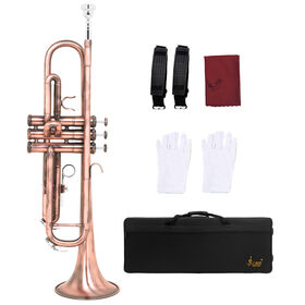 Wholesale Vintage Style Bb Trumpet Antique Finish Brass Wind Instrument for Students Beginners Adults and School Band Performance