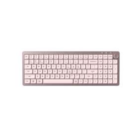 Bürotastatur für zu Hause, Layout in voller Größe mit RGB Macaron Tastenkappen, leises Tippen, kabelloser Tri-Modus, OEM-Großhandel