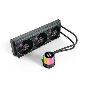 OEM ODM SOEYI Cooling 360mm White Black Jelly LCD CPU Water Cooler AIO Liquid Cooler PC Ultimate Thermal Peformance